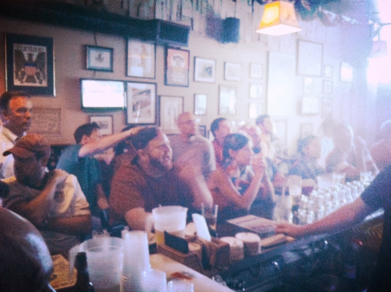 Sunday Football in the Nixon Room