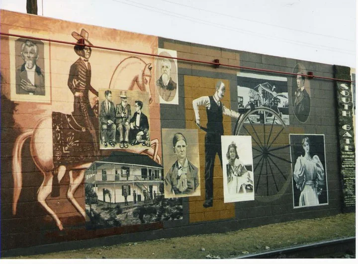 South Gate History Mural (detail)