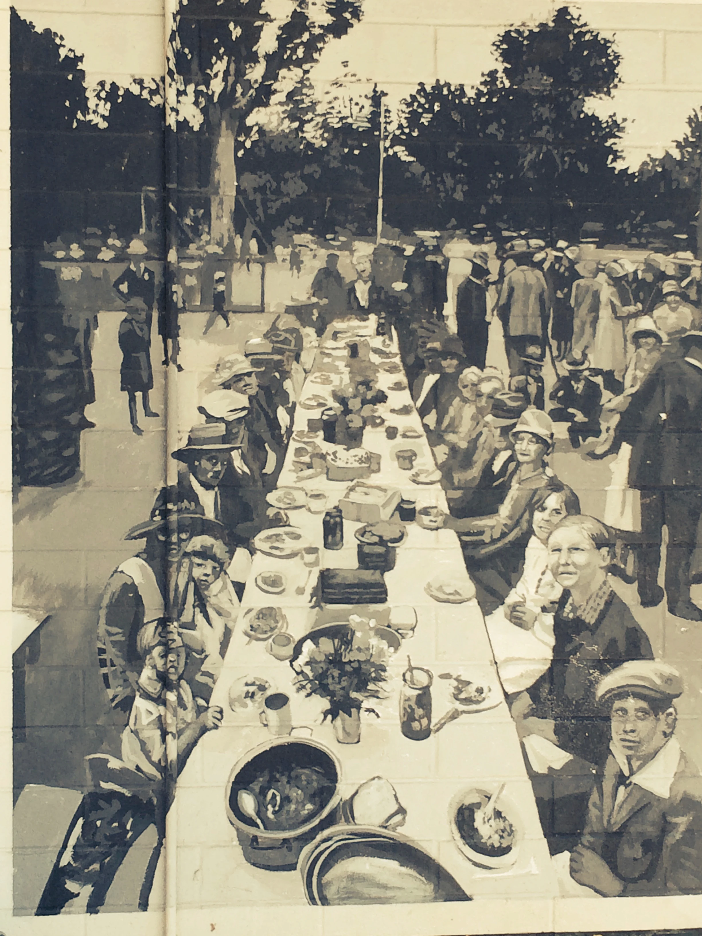 Bixby Park Historical Mural