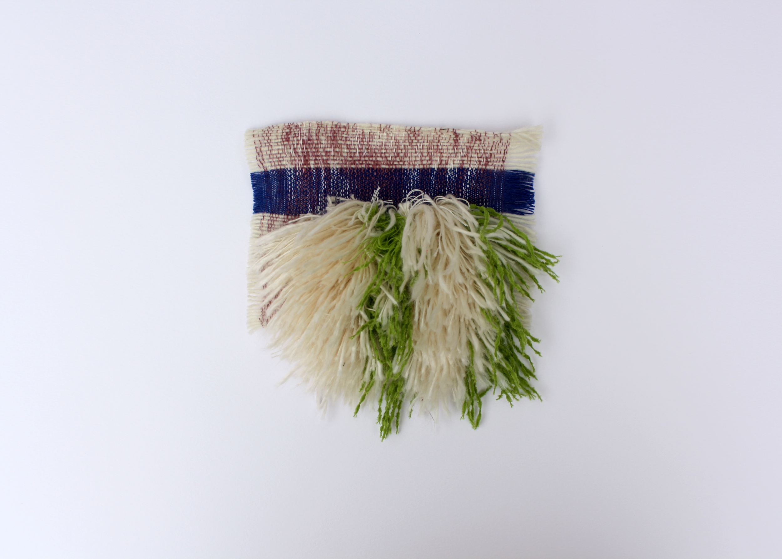 Handwoven Fringe using recycled selvage