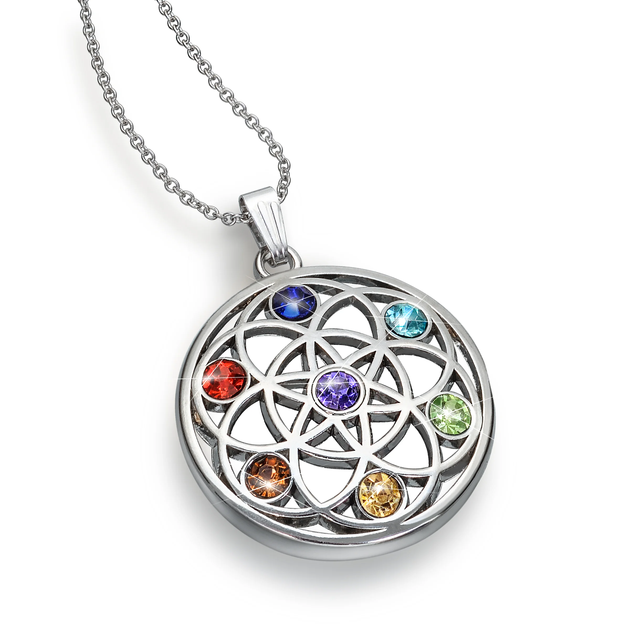 CHAKRA PENDANT NECKLACE — OMGJEWEL