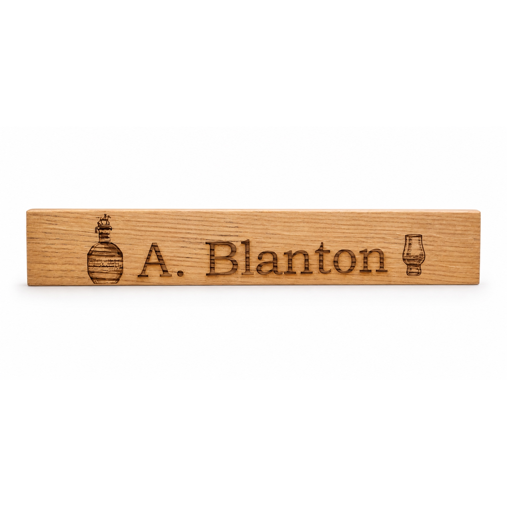 Blanton's Barrel Stave Plaque
