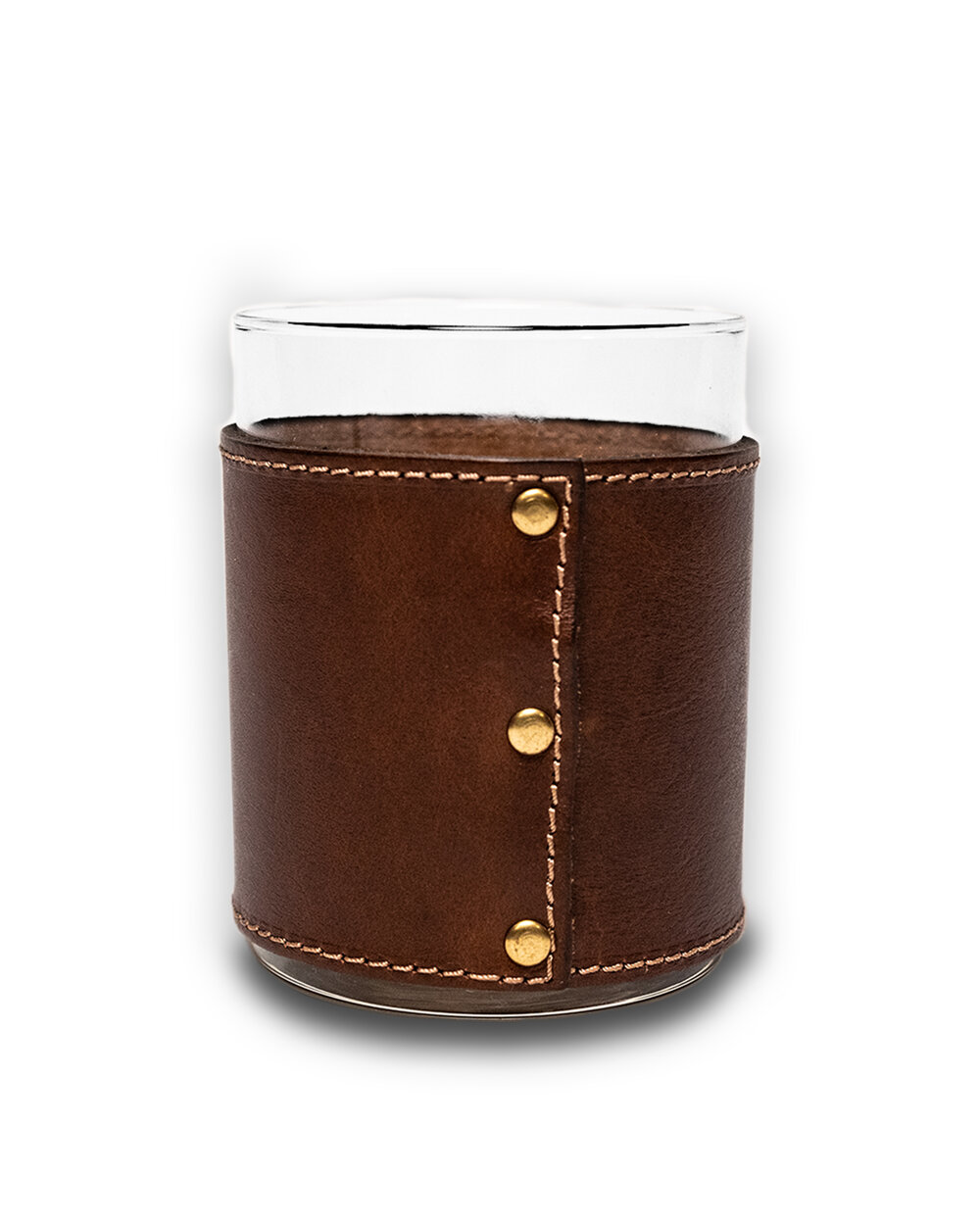 Blanton's Handmade Set of Leather Wrapped Whiskey Glasses with Gift Box —  The Official Blanton's Bourbon Shop