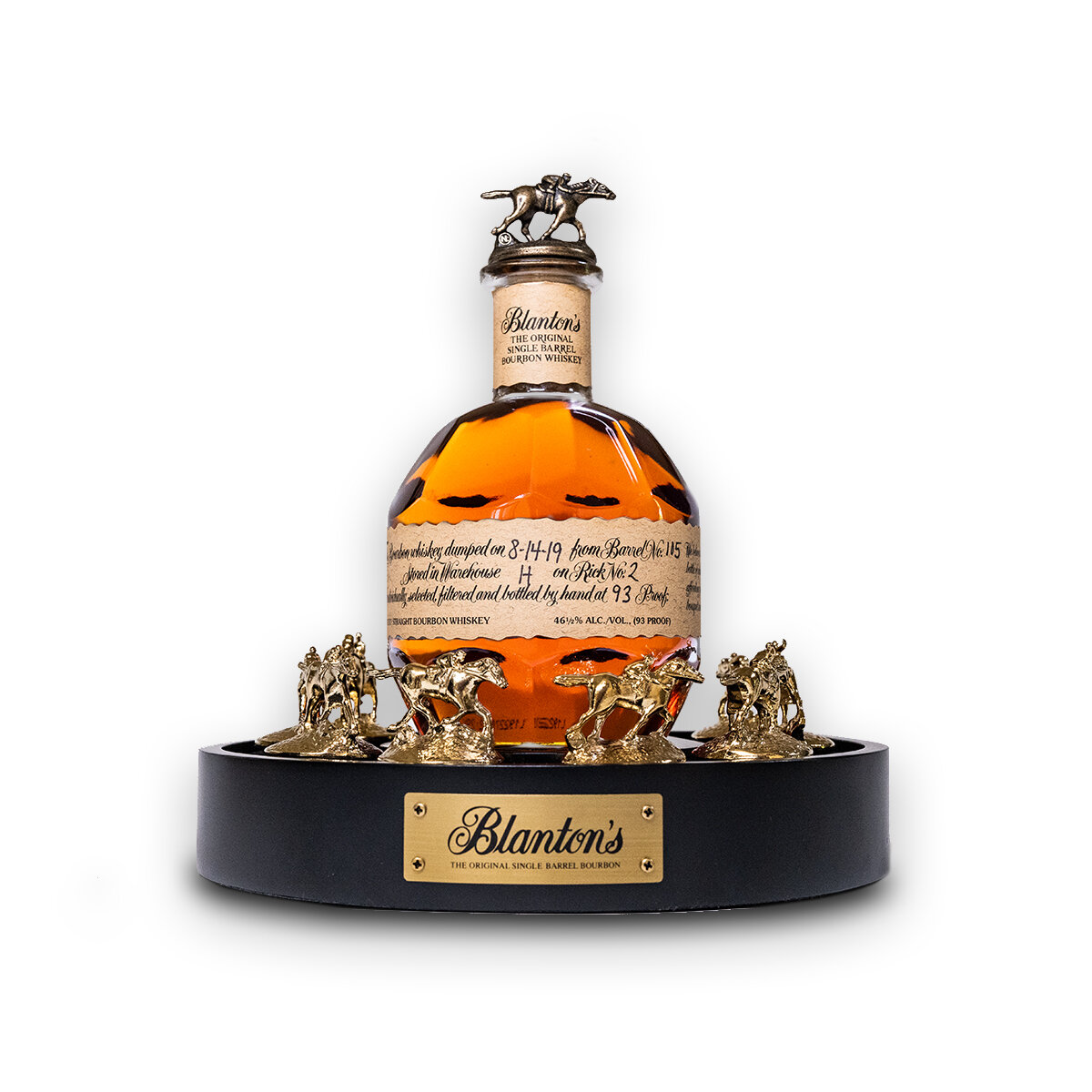 NEW!!!!!!!! 8 Blanton's Bourbon Cork Stoppers Blantons COMPLETE SET 