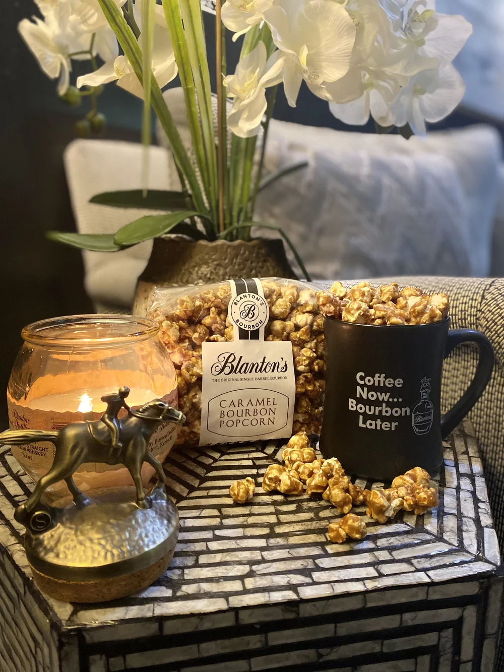 Blanton's Bourbon Caramel Popcorn — The Official Blanton's