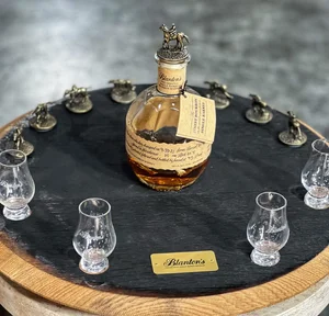 Blanton's Char Authentic Barrel Head Lazy Susan — The Official