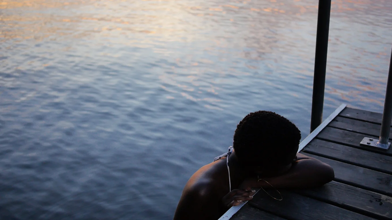 Janaye Brown, Bather, After Dinner , 2016