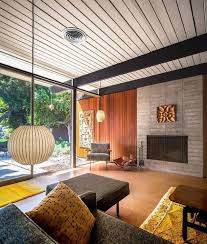 Example of a classic modern (midcentury) interior. Source: Pinterest.