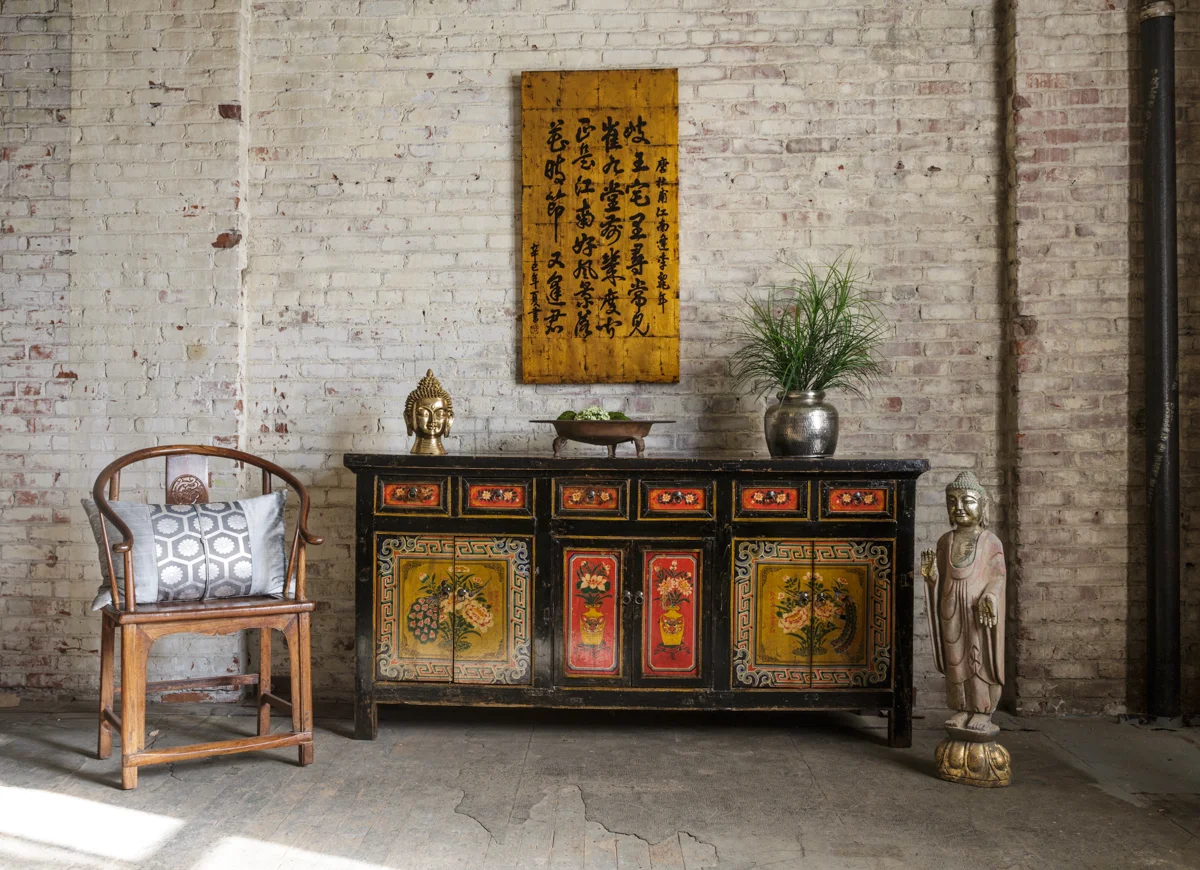 Asia America in SE Portland carries rustic furniture and antiques.