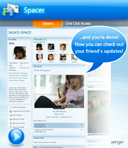 Feature: Spaces