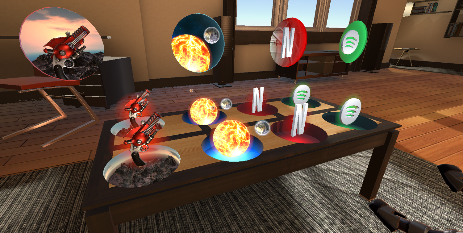  Left to Right: Doctor Grordbort, Google Space, Netflix, Spotify 