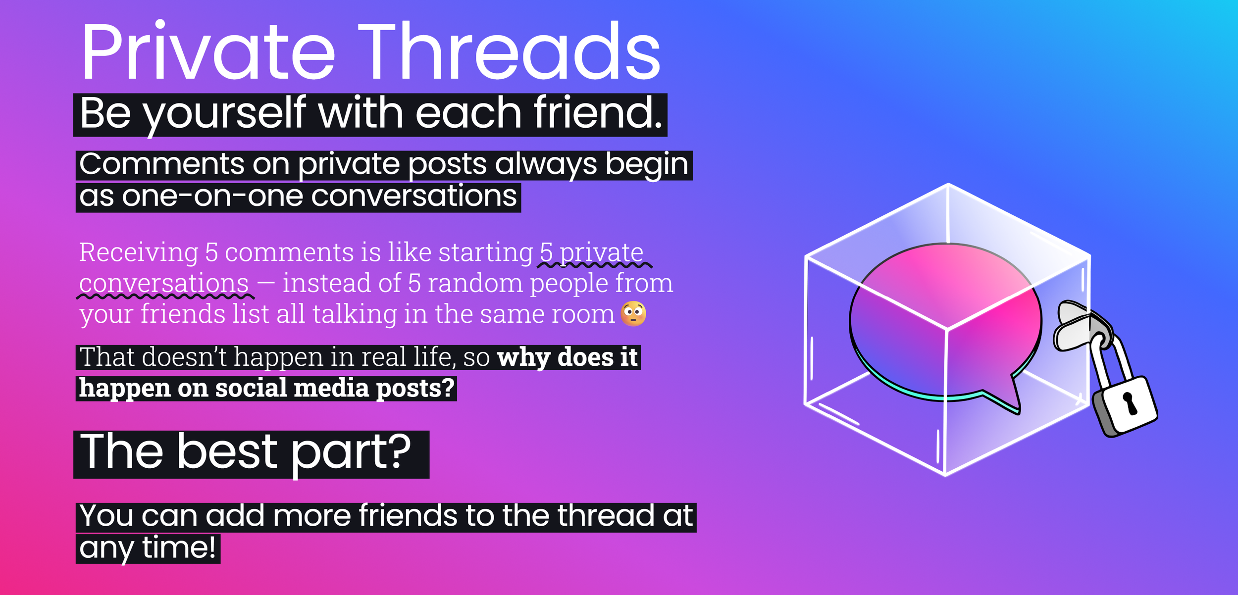 Private Comment Threads