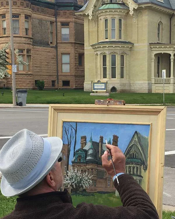 PLEIN AIR ARTISTS ACROSS HISTORIC CONCORDIA