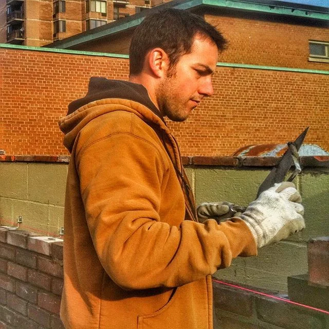 Will it be summer soon? #constructionworker #montrealcontractor #montreal #masonry #tradesmen
