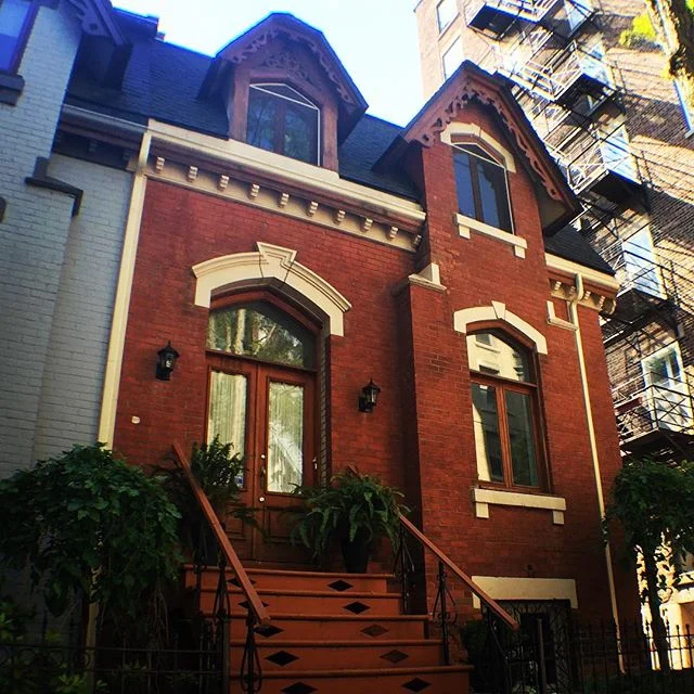 Another well done tuck pointing job on this beautiful historic house in downtown Montreal. #oldbrick #brickwall #montrealcontractor #montreal #masonry #bricklayer