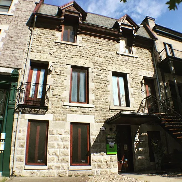I thought I would share some of my stone reconstruction jobs. Here's one beautiful #montreal historic home. #wearebuilders
#craftsman #craftsmanship #tradesman 
#hardworkinghands #outworkthemall #craftsmanculture #construction #constructionworker  #c