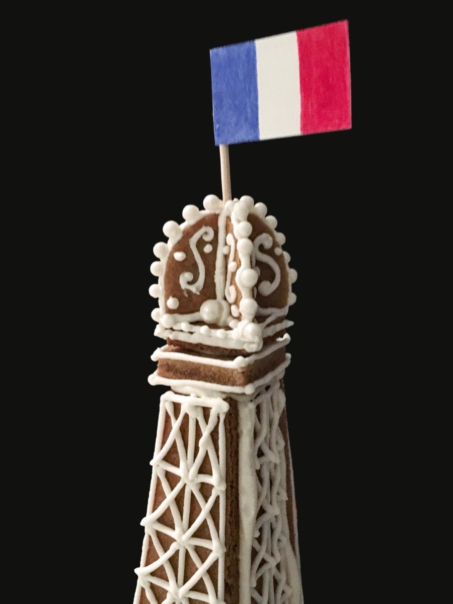 Eiffel Tower Gingerbread Flag.jpg