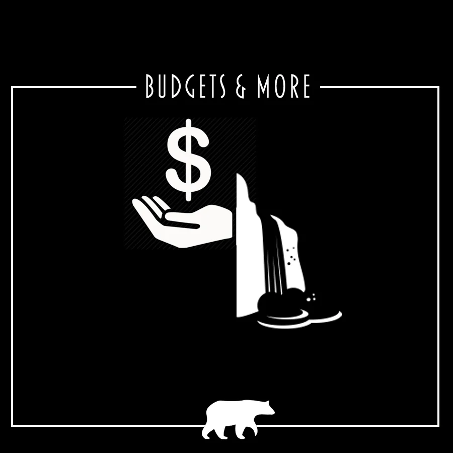 Budget, waterfall, film comps