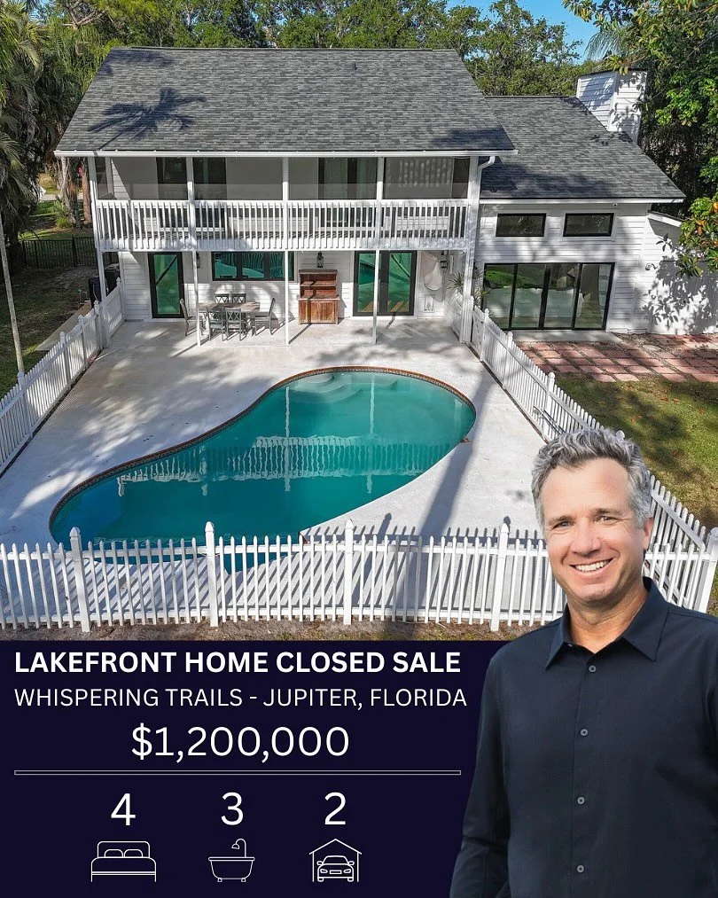 I love this neighborhood and am thankful to be a part of this recent closed sale in Whispering Trails.