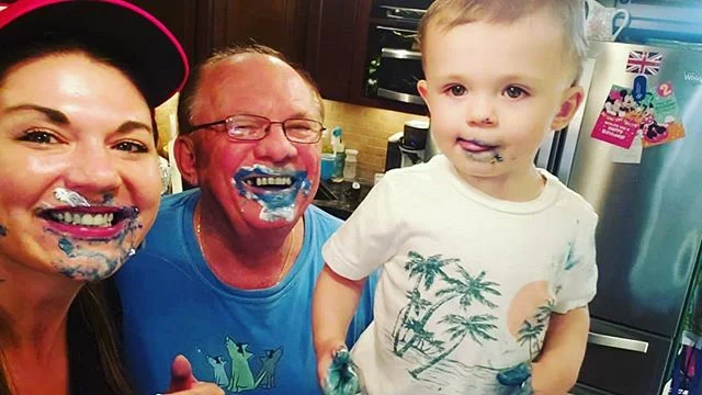 #happybirthday Edwin! We love you so very much! #iVF #adventureswithedwin #grateful #2yearsold #cake #babiesandcake