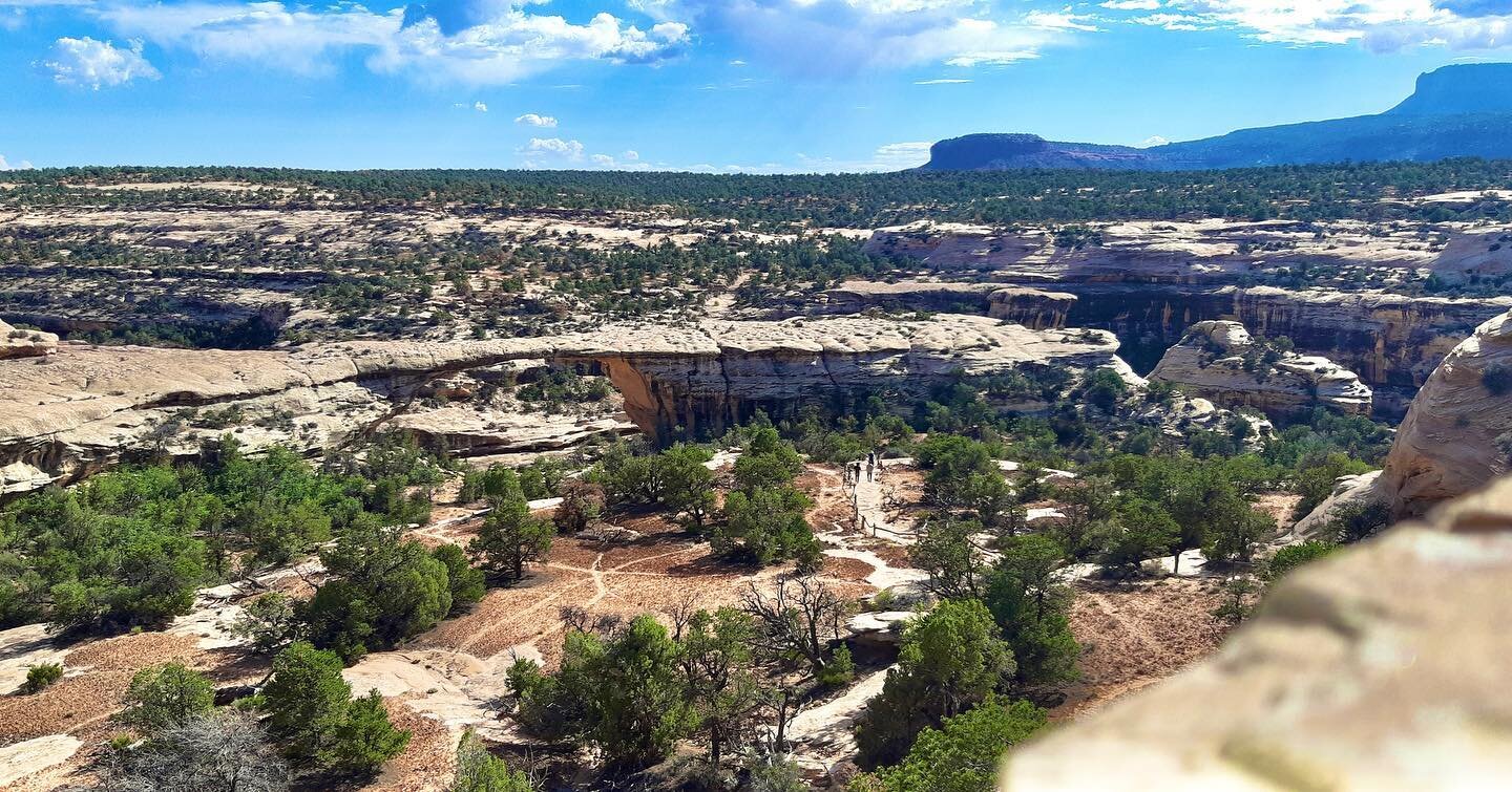 Our job sites don&rsquo;t all look the same. Here&rsquo;s a beautiful view from National Park Service Natural Bridges National Monument. Can you spot our team down in the valley?
.
.
.
#nps #naturalbridgesnationalmonument #electricalengineering #ligh