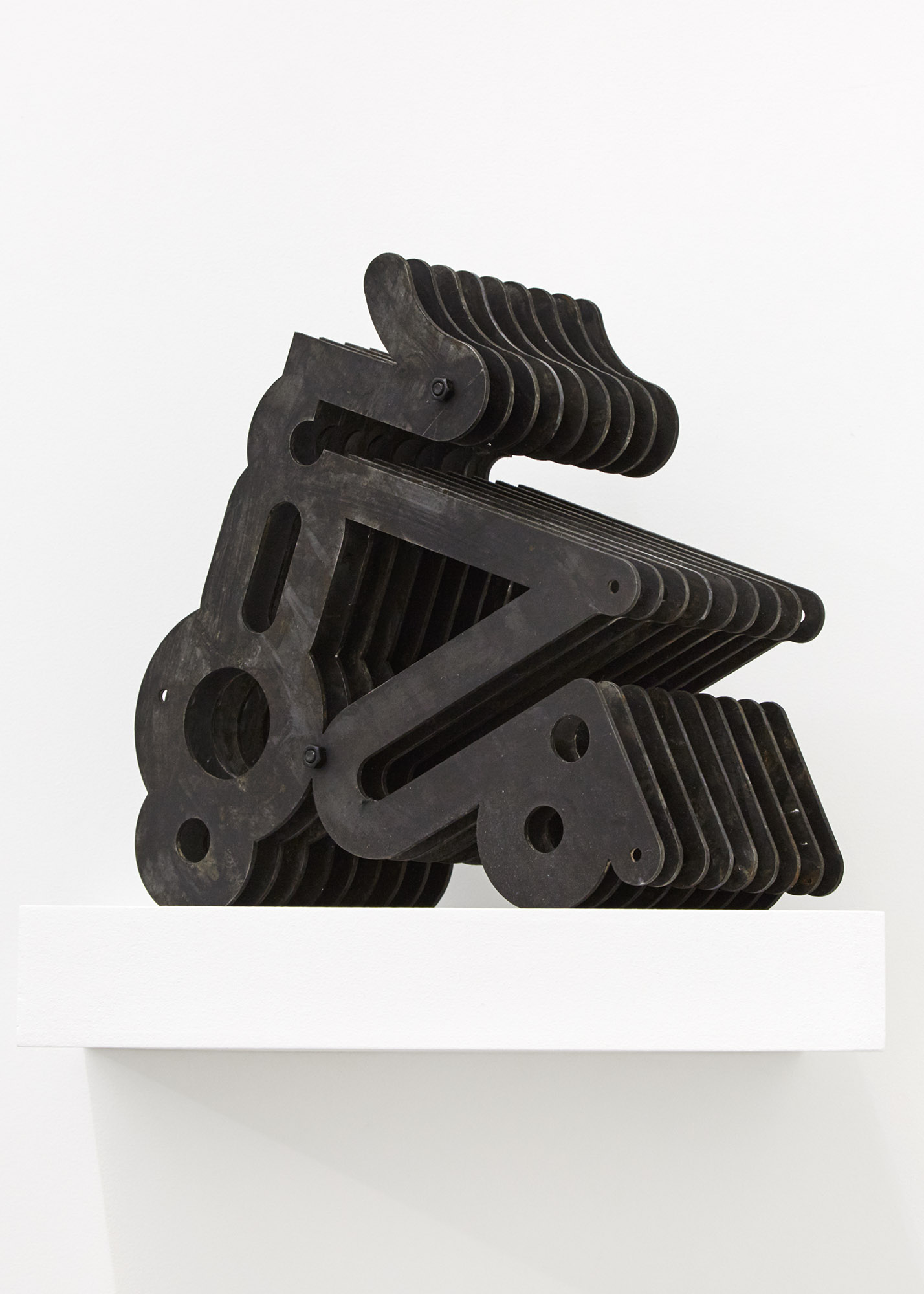 Array Object #3 Lasercut steel 35 x 30 x 18cm, 2019