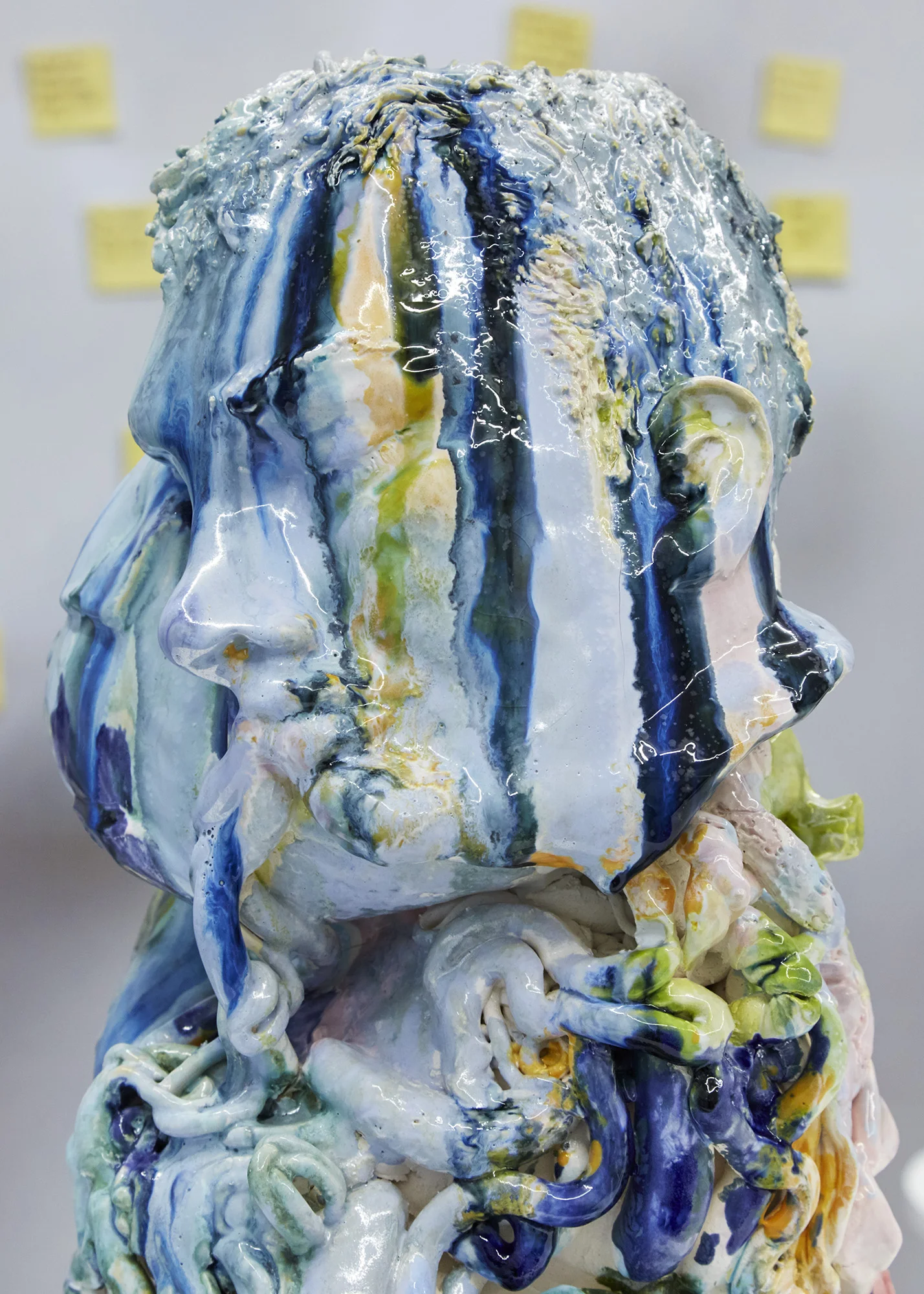 Nos da Sausage (detail) Glazed ceramic 63 x 34 x 31cm, 2019