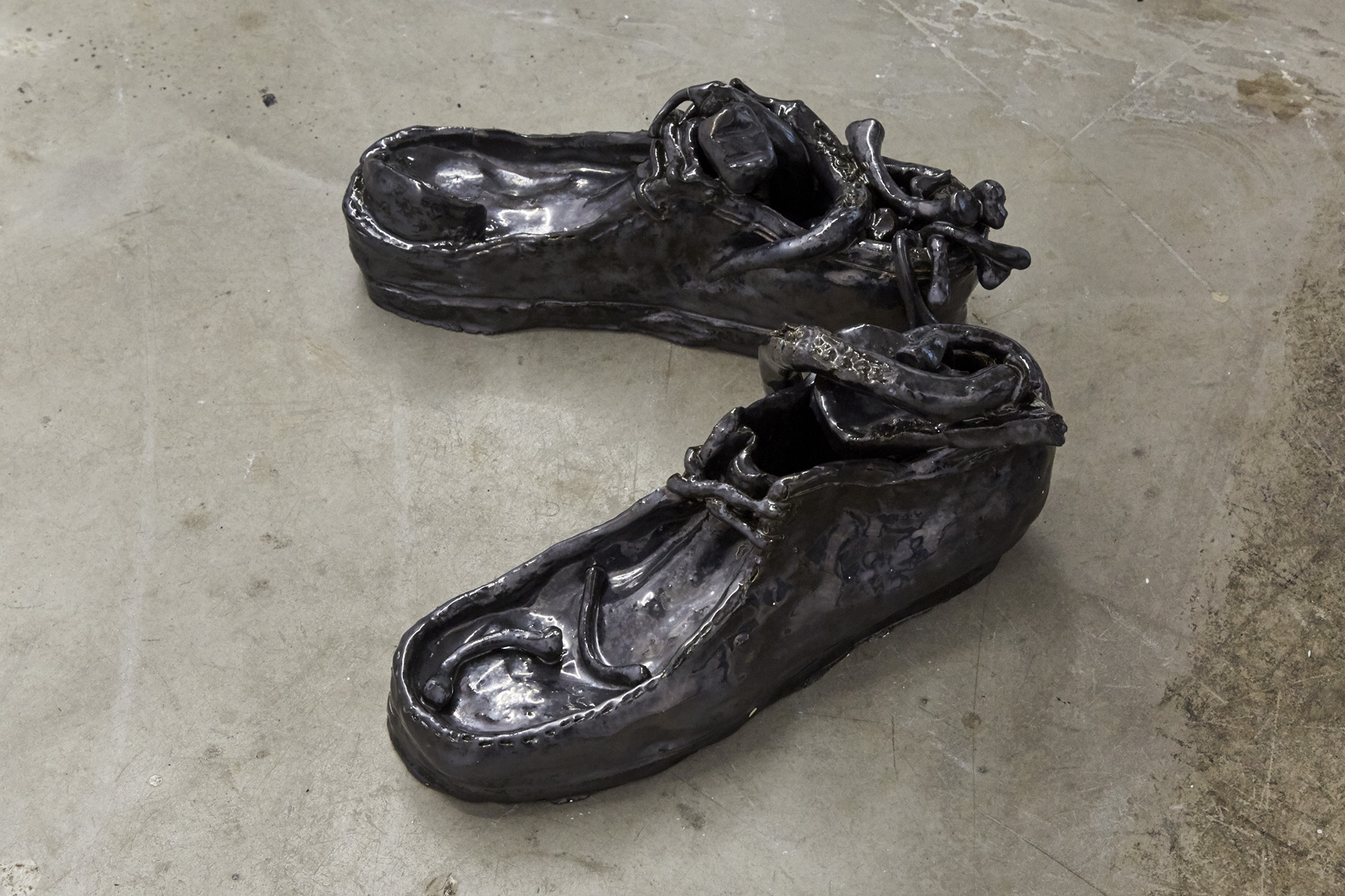 Mixed Grill Glazed ceramic 2x 13 x 29 x 10cm, 2019