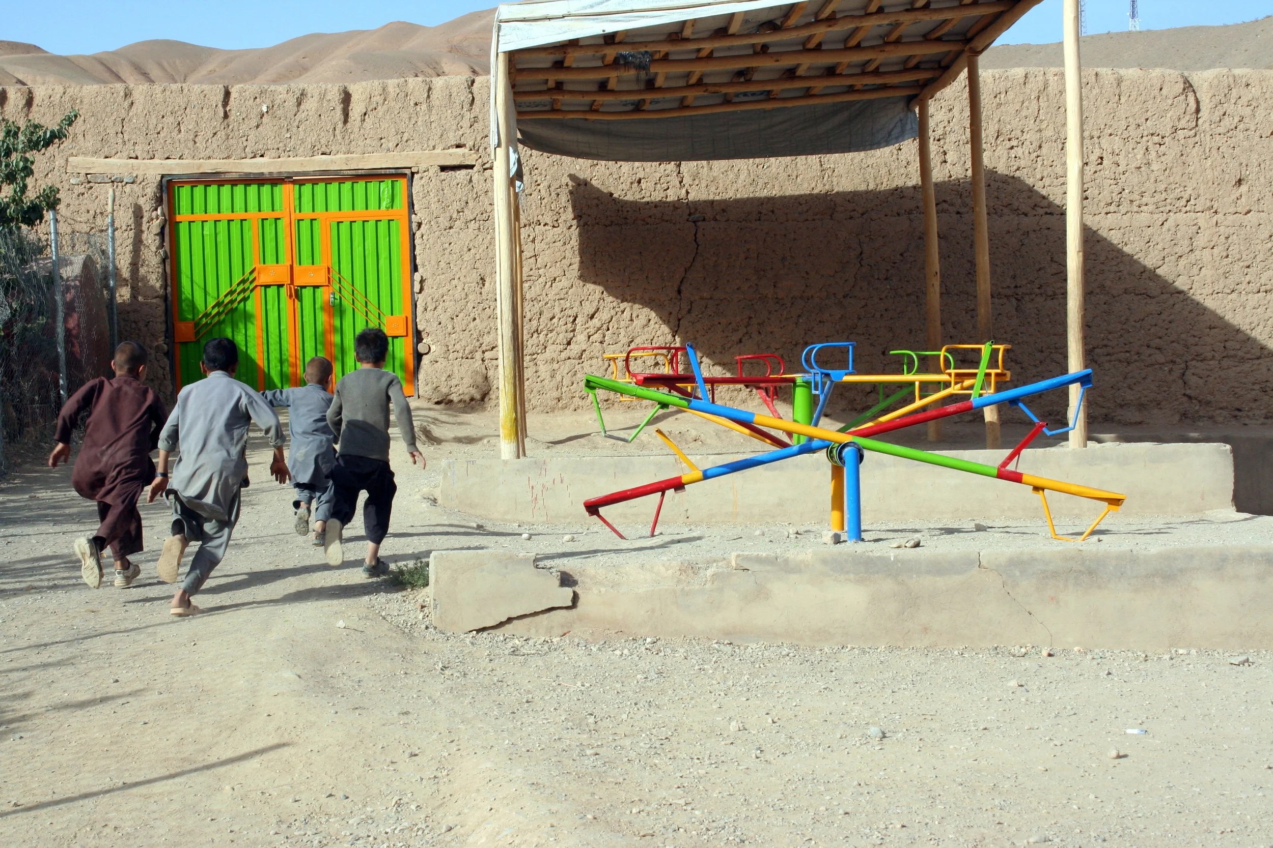 Afghan playground
