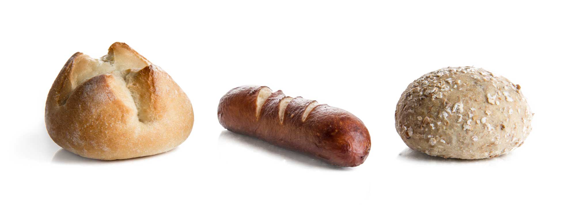 Premium: King's Roll, Pretzel Stick, Oat Round
