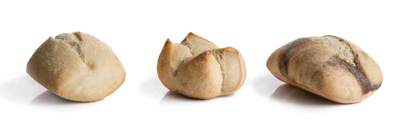 Farmhouse: Campo Roll, King's Roll, Marble Rye Roll