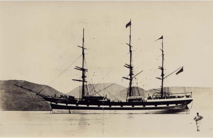 Le Rakaia à Port Chalmers (Museum of Wellington City and Sea)