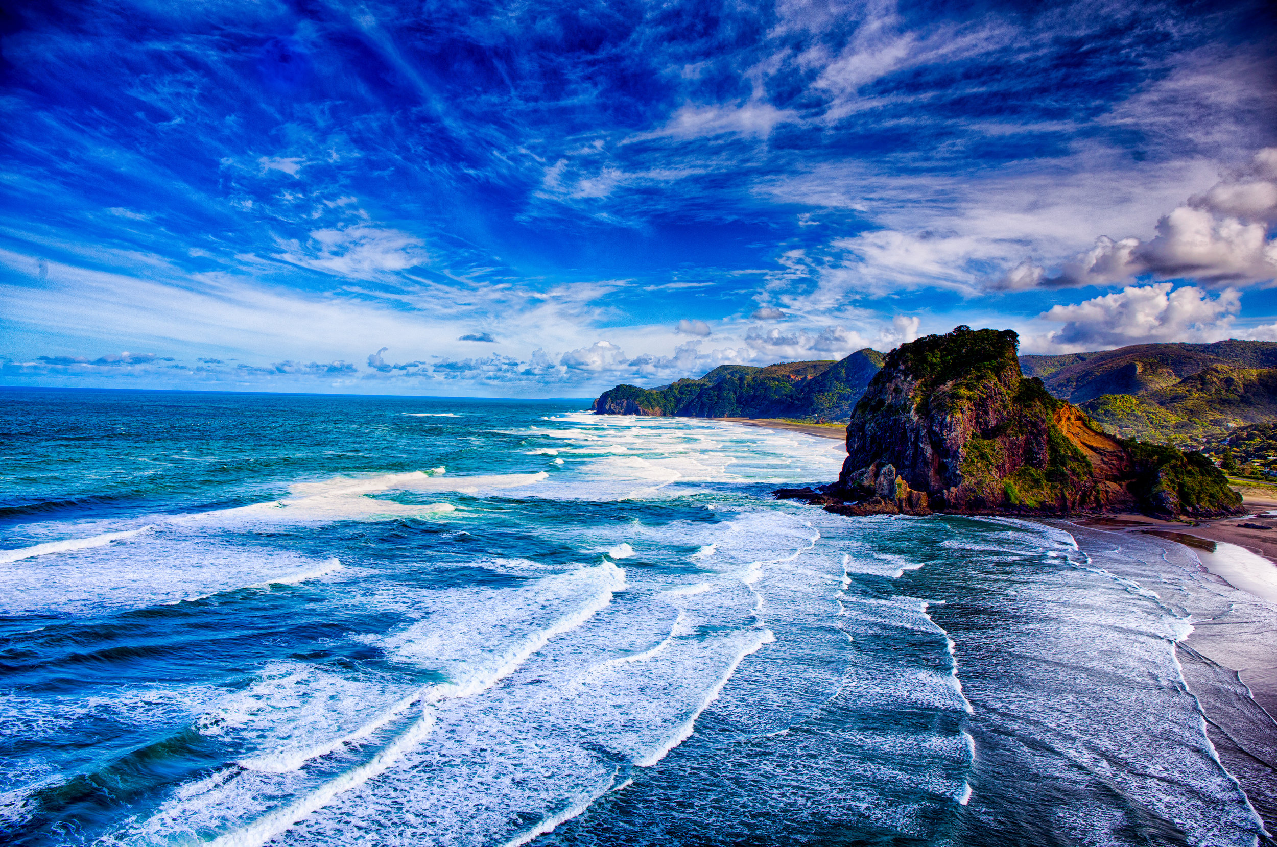 nouvelle zélande plage