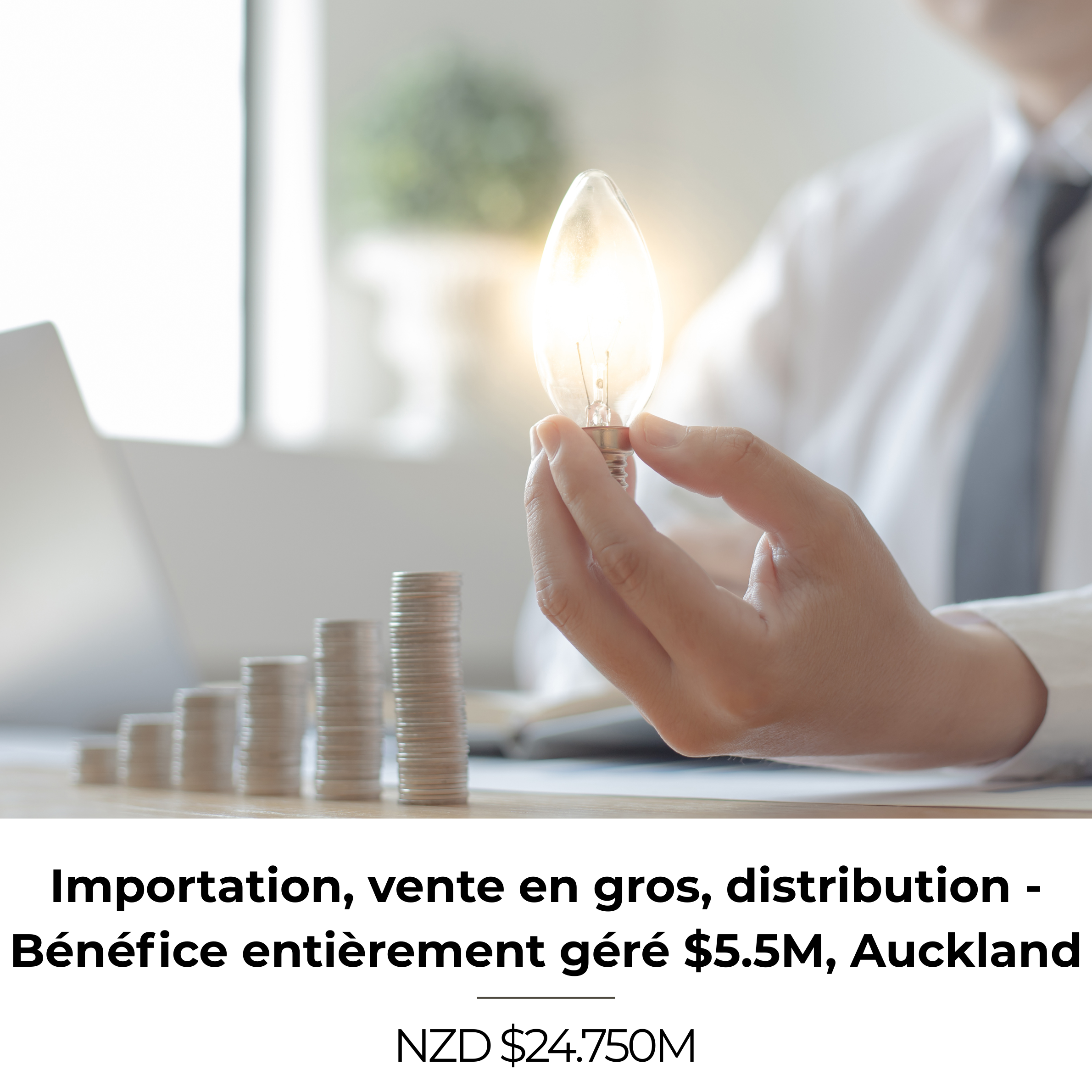 Import, Wholesale, Distribution – Fully Managed Profit $5.5M