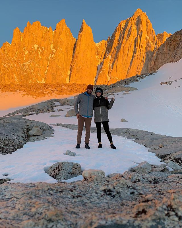💫 ⛰ Mount Whitney ⛰💫 visited California&rsquo;s tallest with the love of my life @toririleysander and had an absolute blast. We came back soaked &amp; sunburned, but with our hearts full.

Reaching the top together this time felt really special, af
