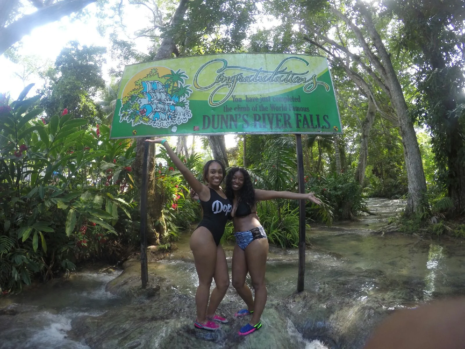 Experiencing Dunn's River Falls & The Blue Hole