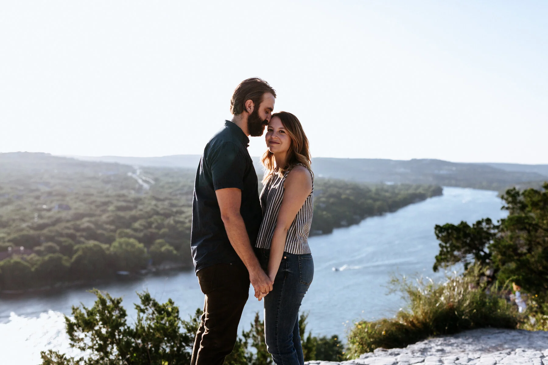 Mt. Bonnell | Austin, Texas Anniversary Shoot (Cedric & Laurie)