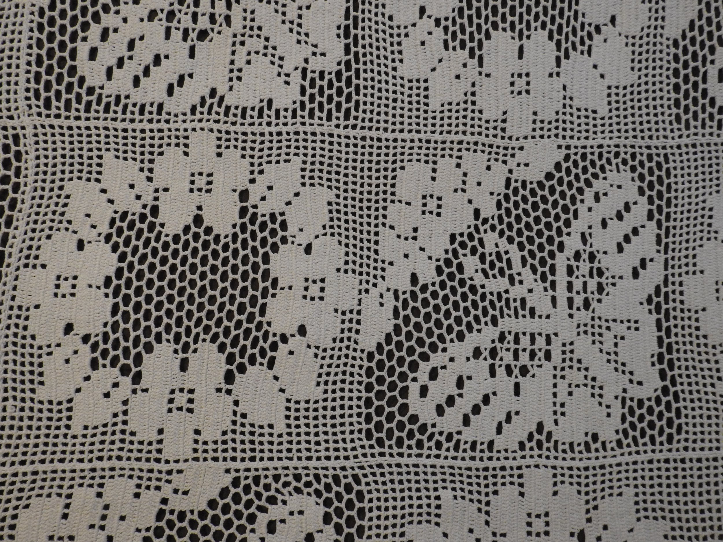 Detail of Crocheted Bedspread