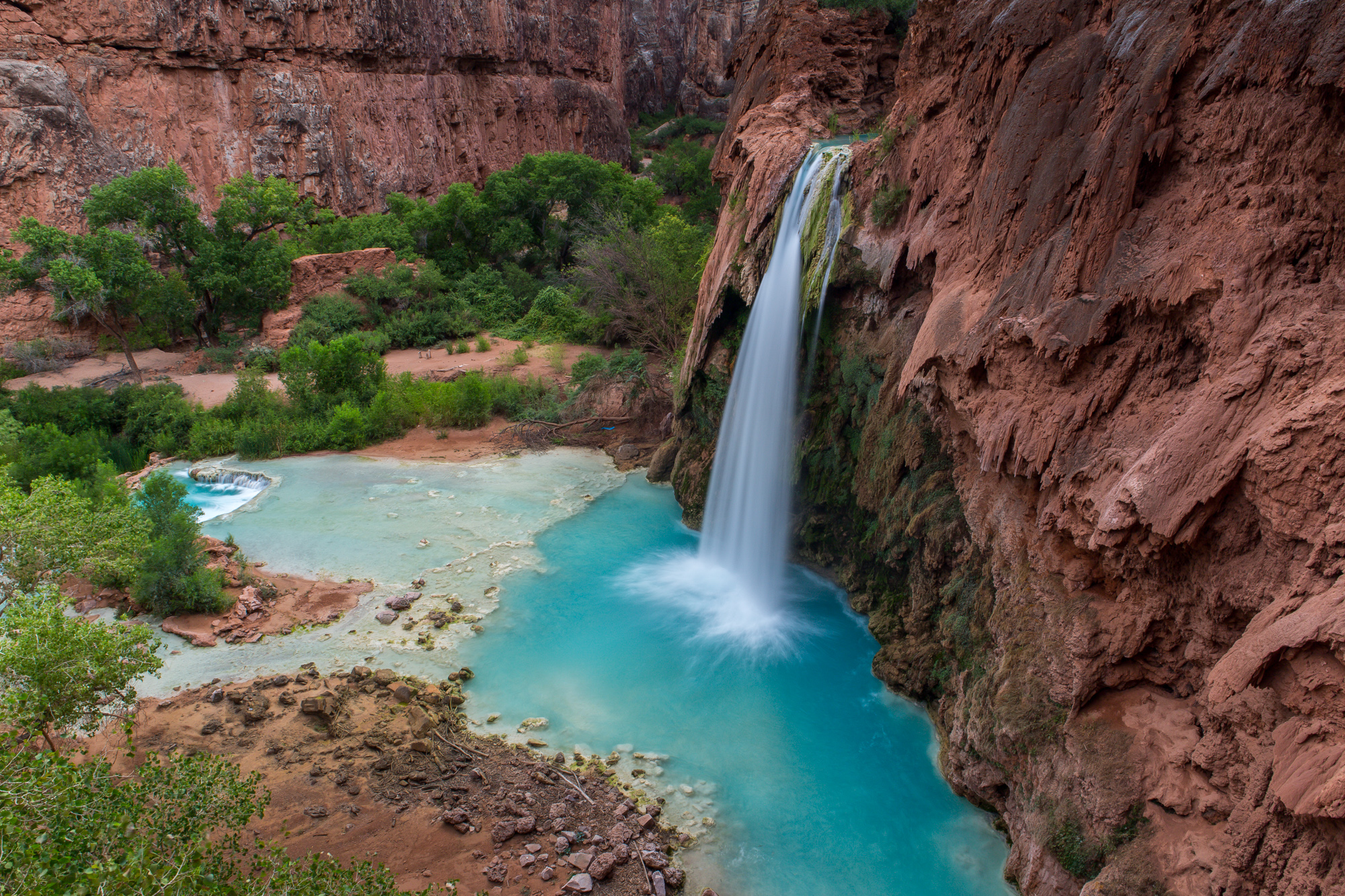 Havasu Falls at Grand Canyon National Park in Arizona. Credit: Jonathan Irish