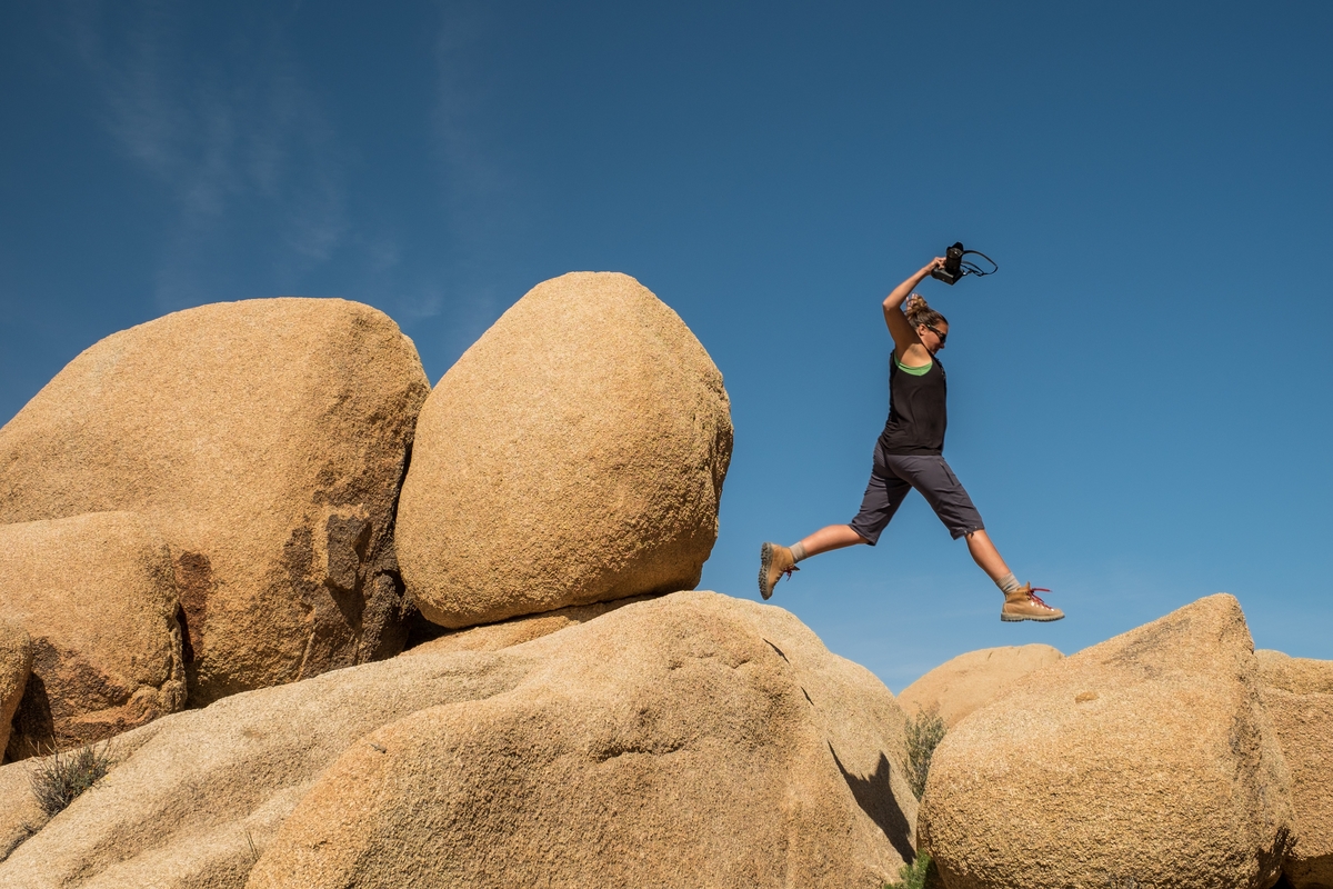 Wahoo! at Joshua Tree National Park. 
