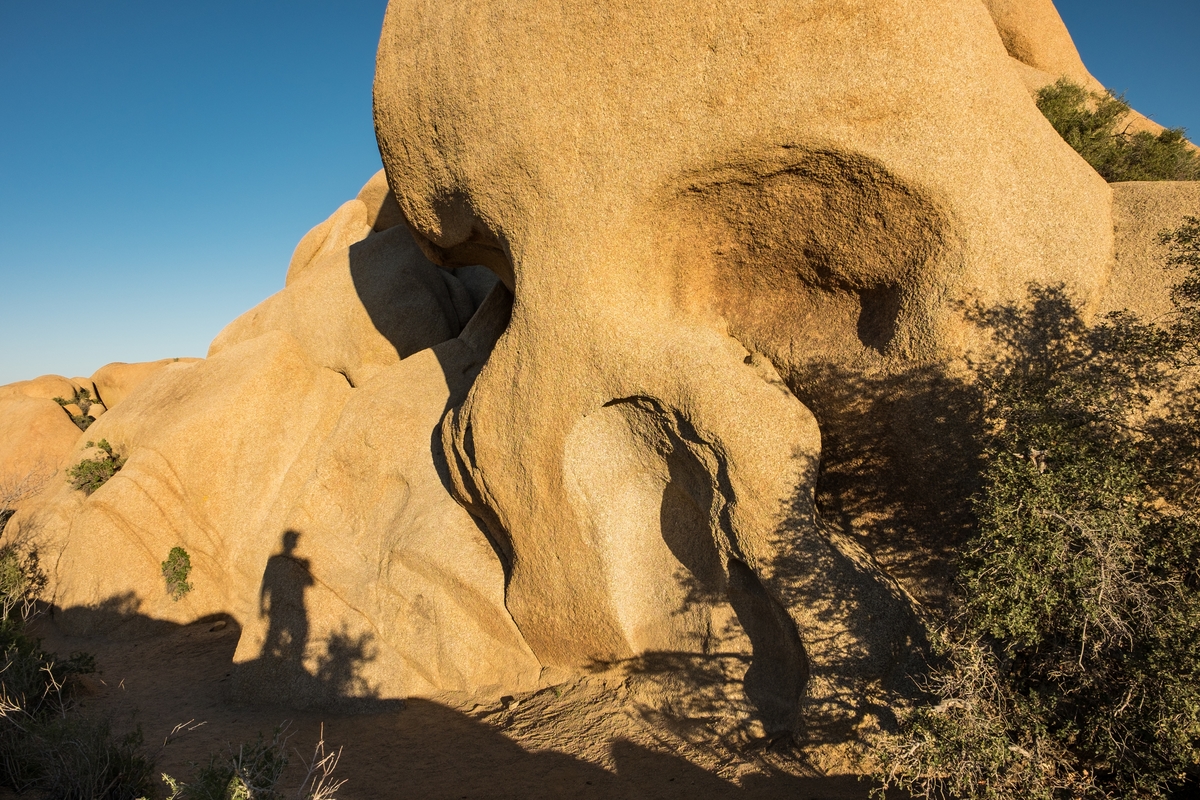 Homer Simpson, er, Skull Rock. 