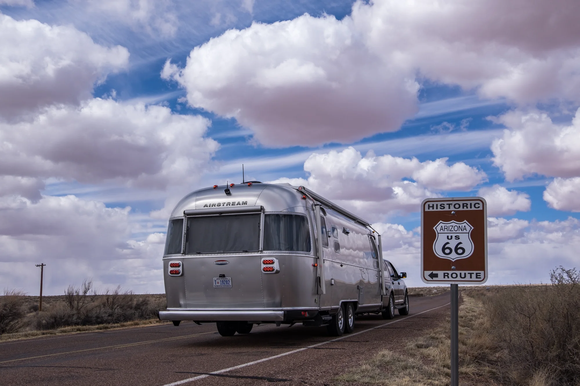 Can't really think of anything more iconic than Wally the Airstream driving down the "Main Street of America."