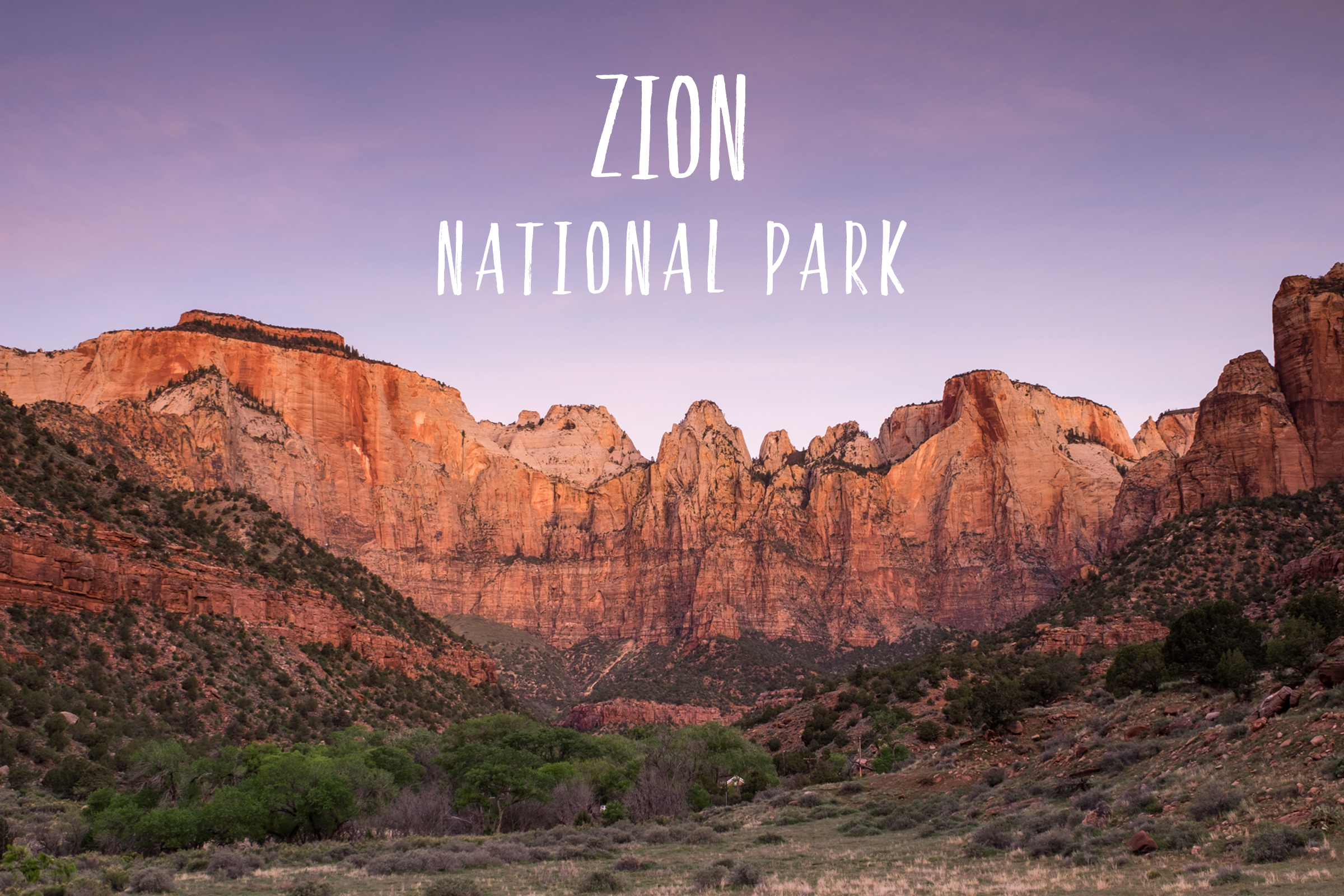 Park 19/59: Zion National Park in Utah
