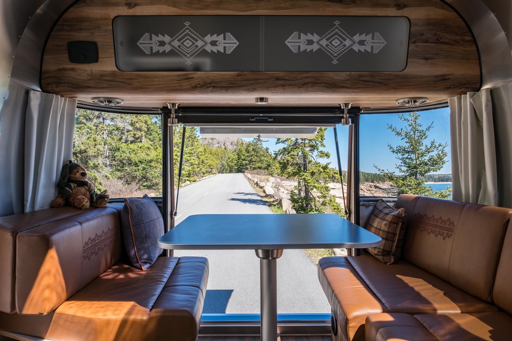  The most noticeably unique feature of the Limited Edition Pendleton Airstream is the rear hatch opening.&nbsp; 