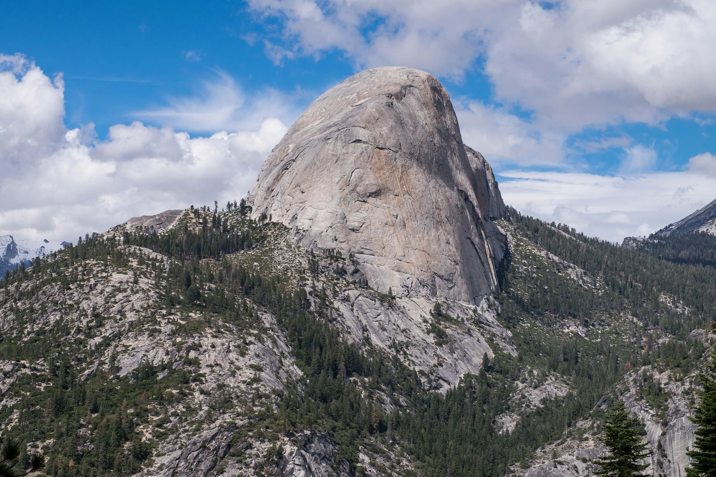 Half Dome as seen from Glacier Point.