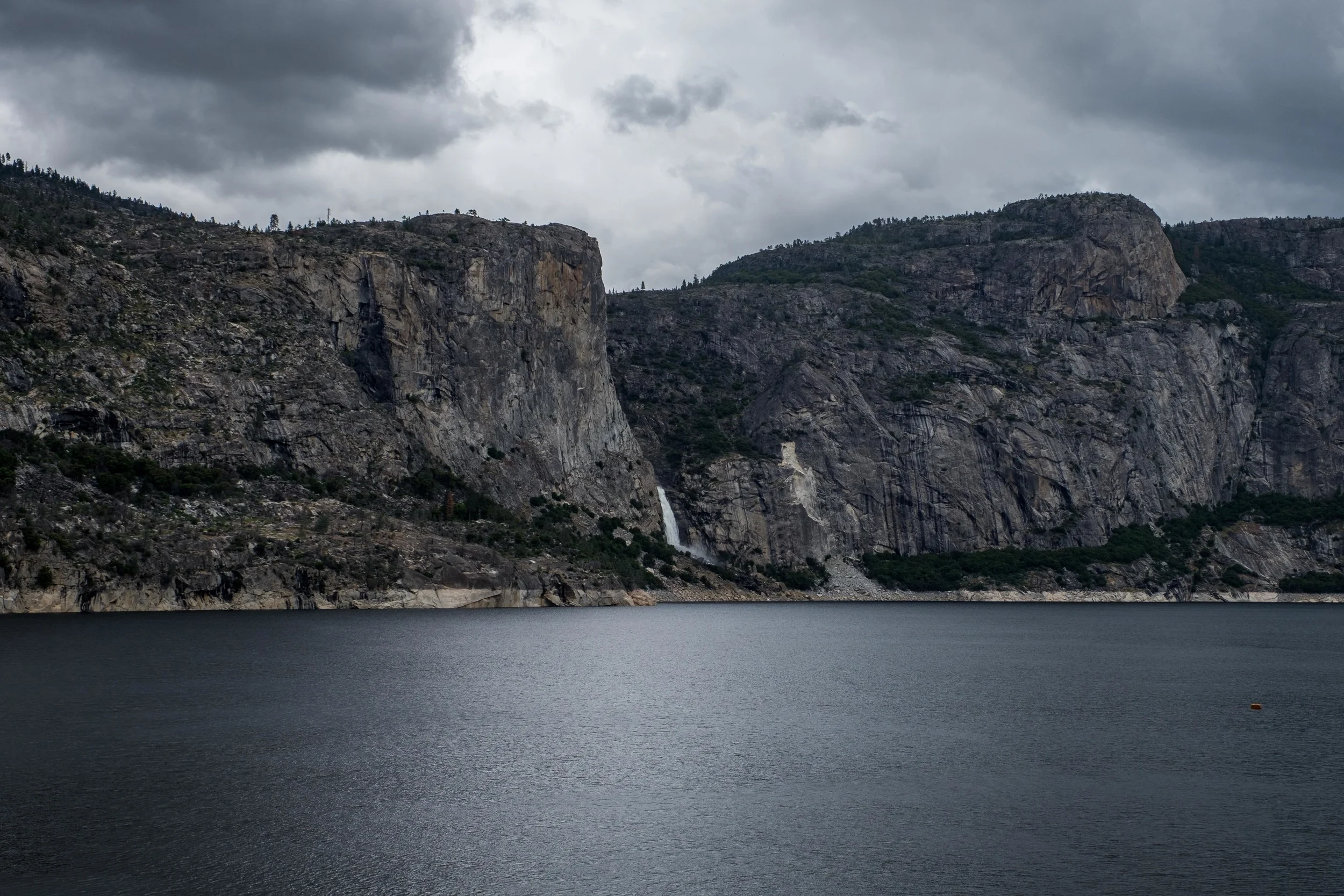 The Hetch Hetchy Valley, once a wilderness habitat that John Muir thought to be a perfect counterpart to Yosemite Valley, now provides the city of San Francisco with their water supply. Read more on our 'Stops Along The Road' page, where we interview the director of Restore Hetch Hechy, an organization dedicated to restoring the area to its natural state. 