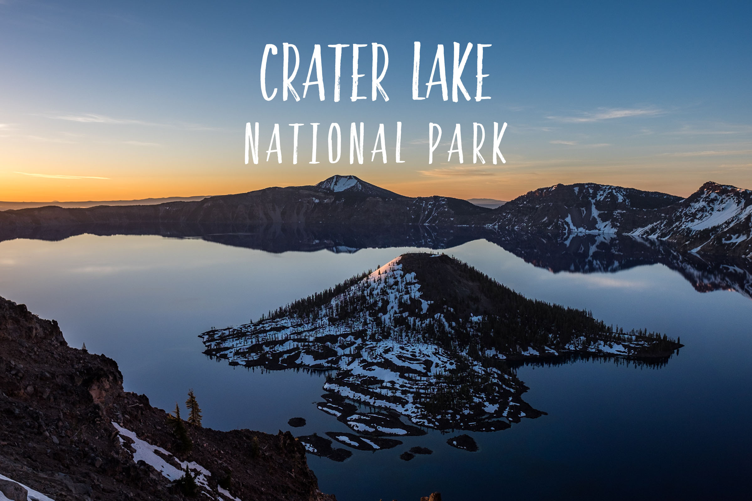 Park 26/59: Crater Lake National Park in Oregon