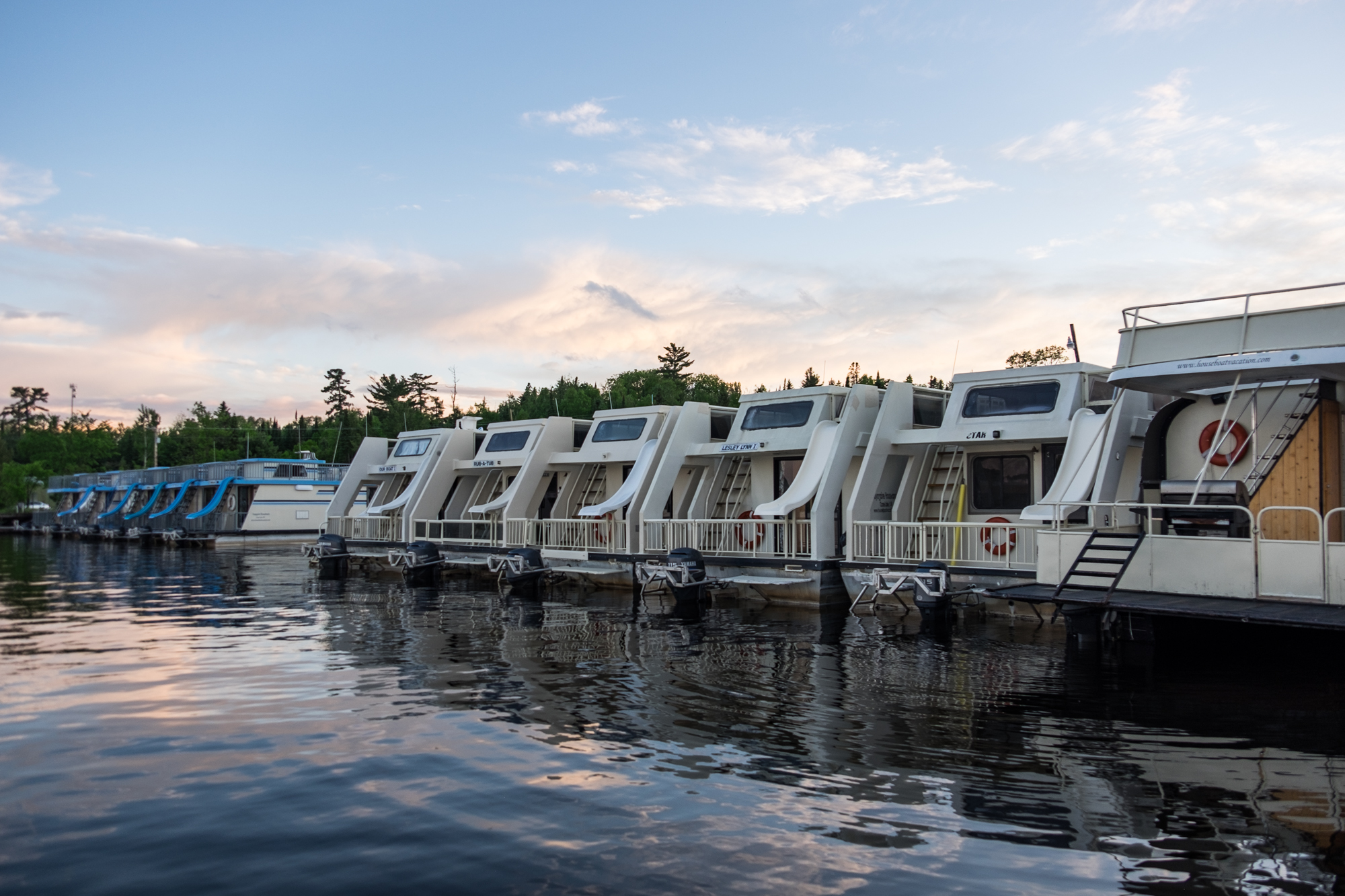 Voyagaire offers a variety of houseboat sizes/styles to choose from. Book in advance, this is a very popular way to explore the lake country in northern Minnesota and it fills up fast.