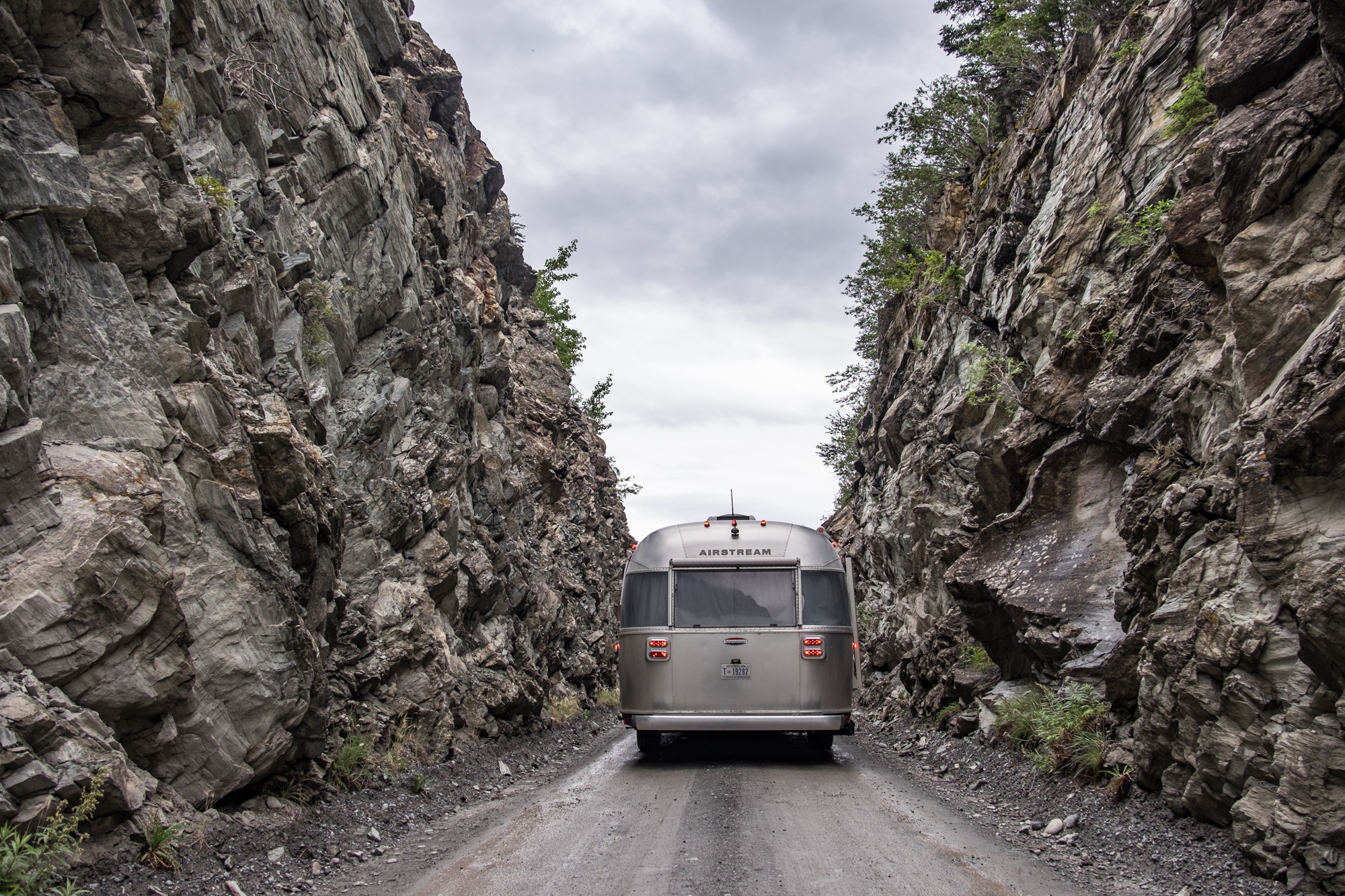 Starting out the road to McCarthy, AKA, McCarthy Road, from the small town of Chitina on the west side of the park. 