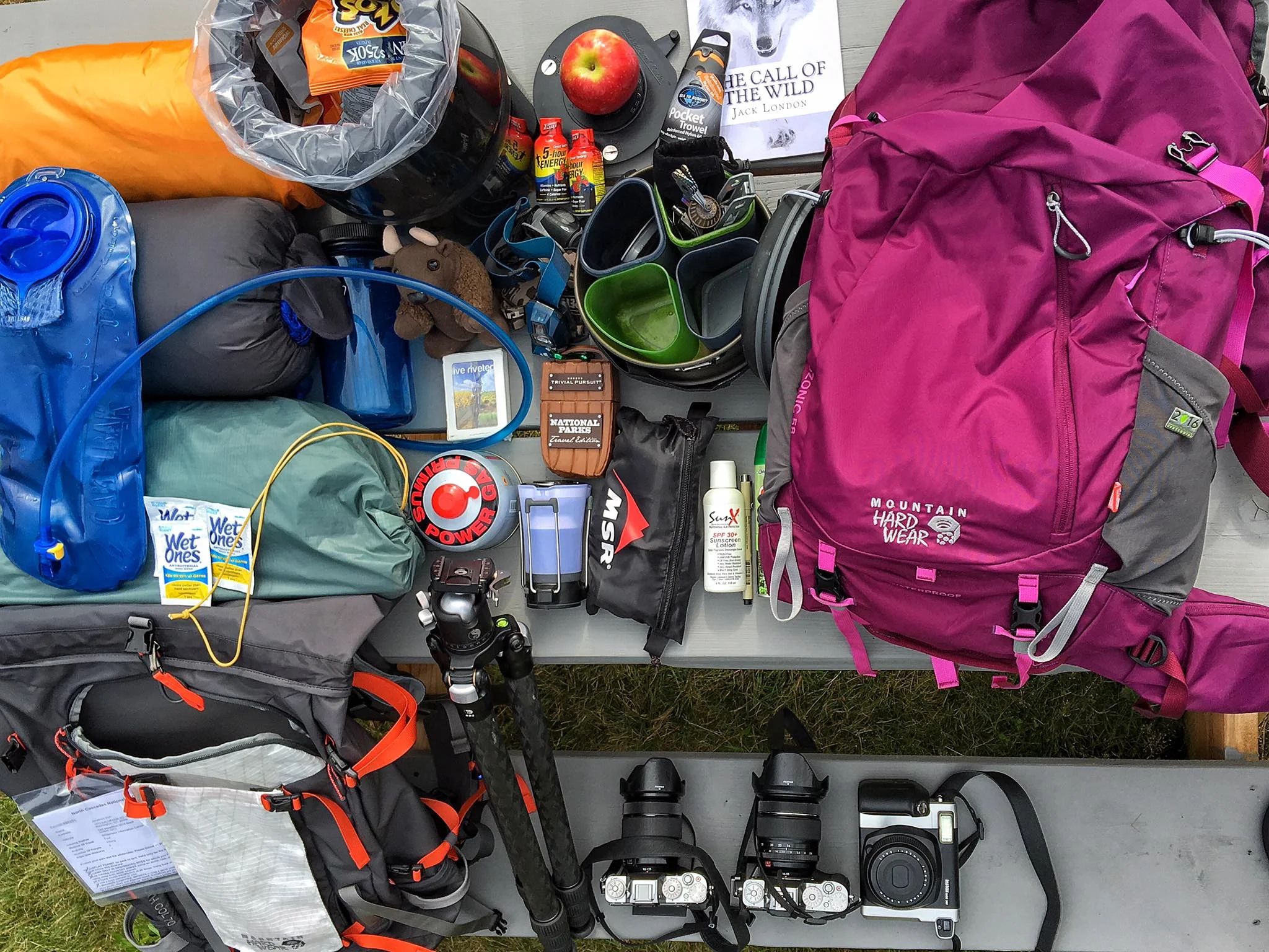 Some of the awesome gear we've been lucky to use this year.